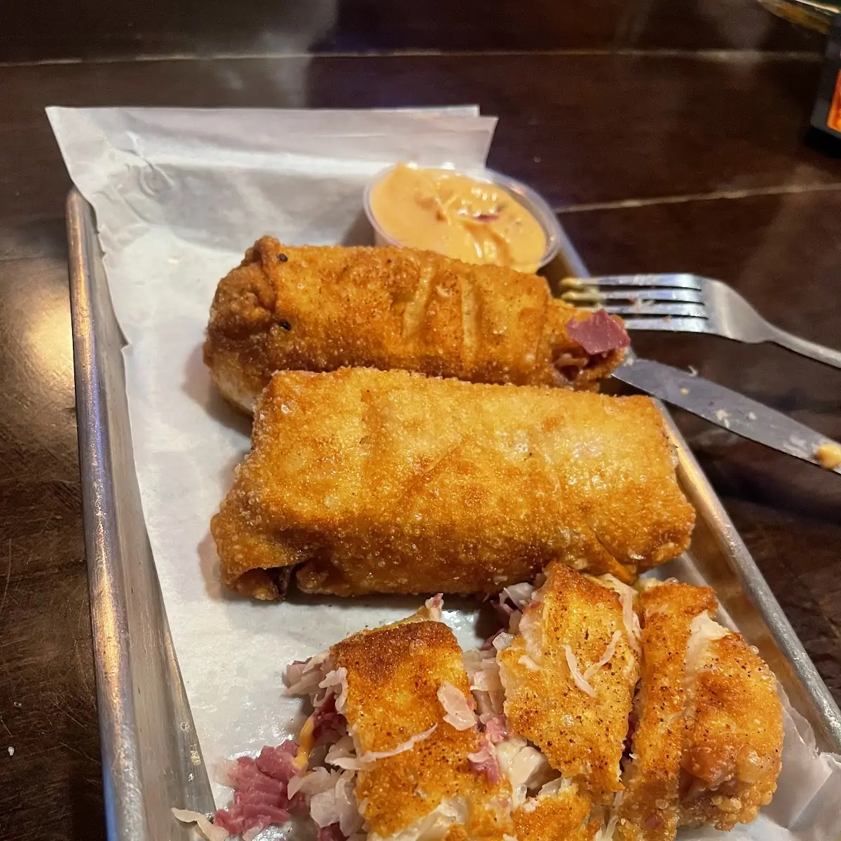 Corned Beef Egg Rolls