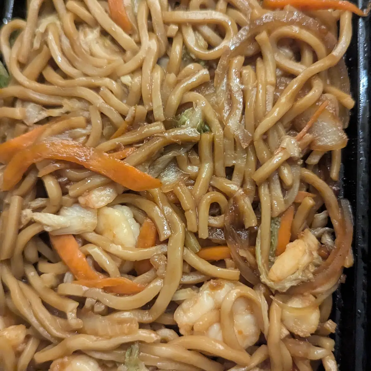 Shrimp Lo Mein Noodles