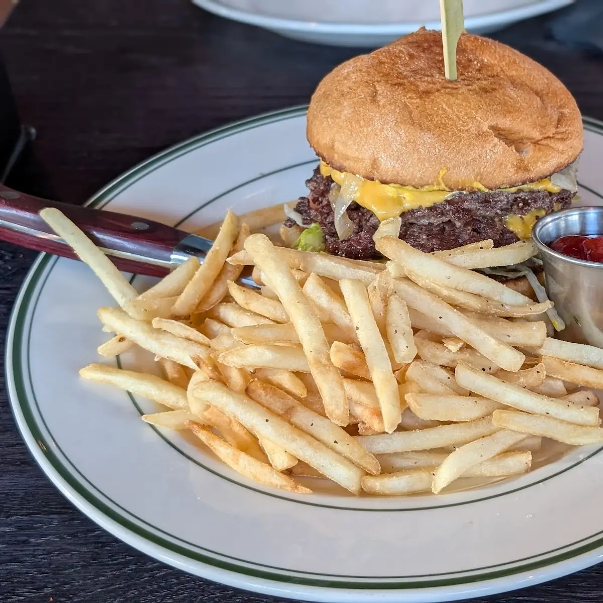 Pulled Pork Sandwich with Fries