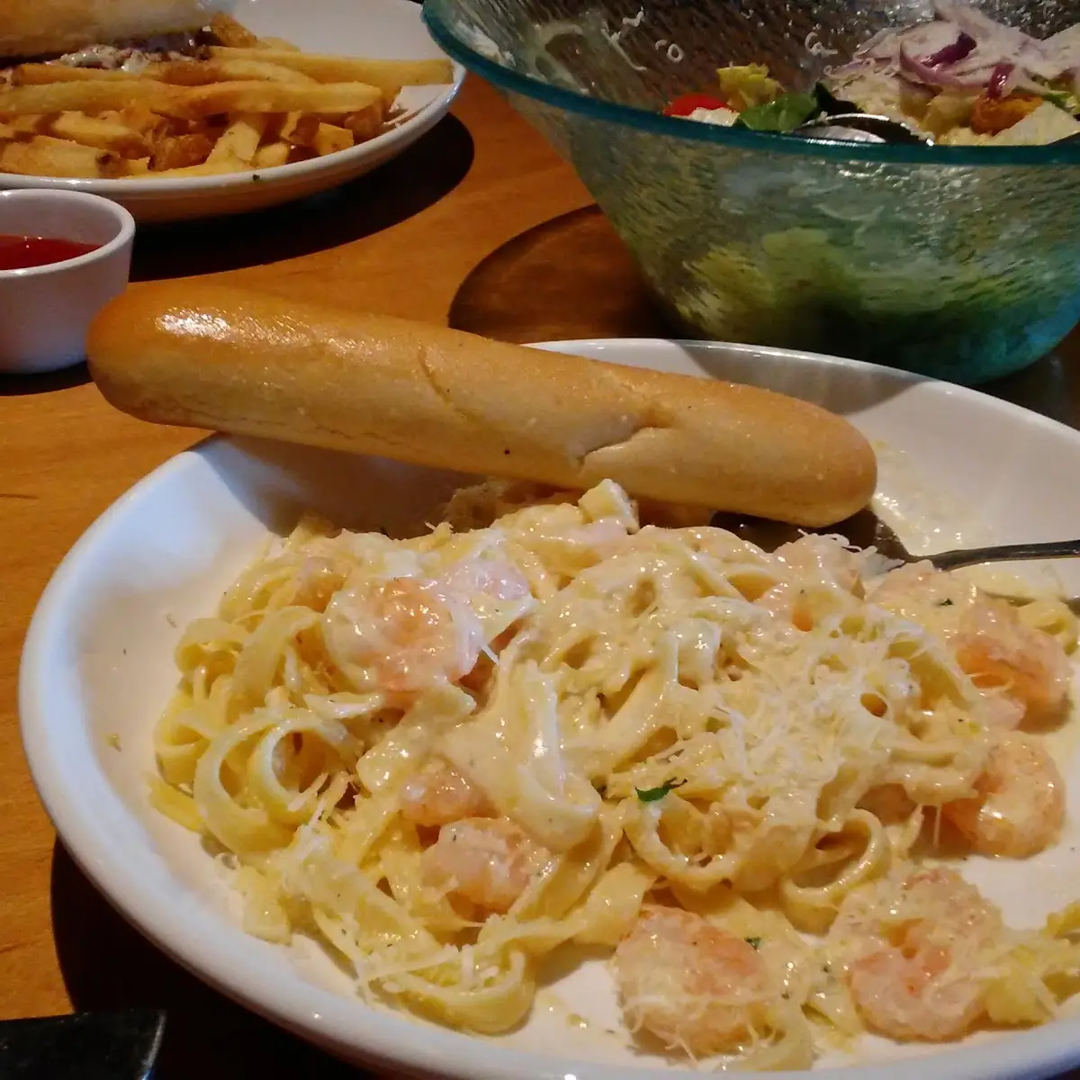 Shrimp Alfredo