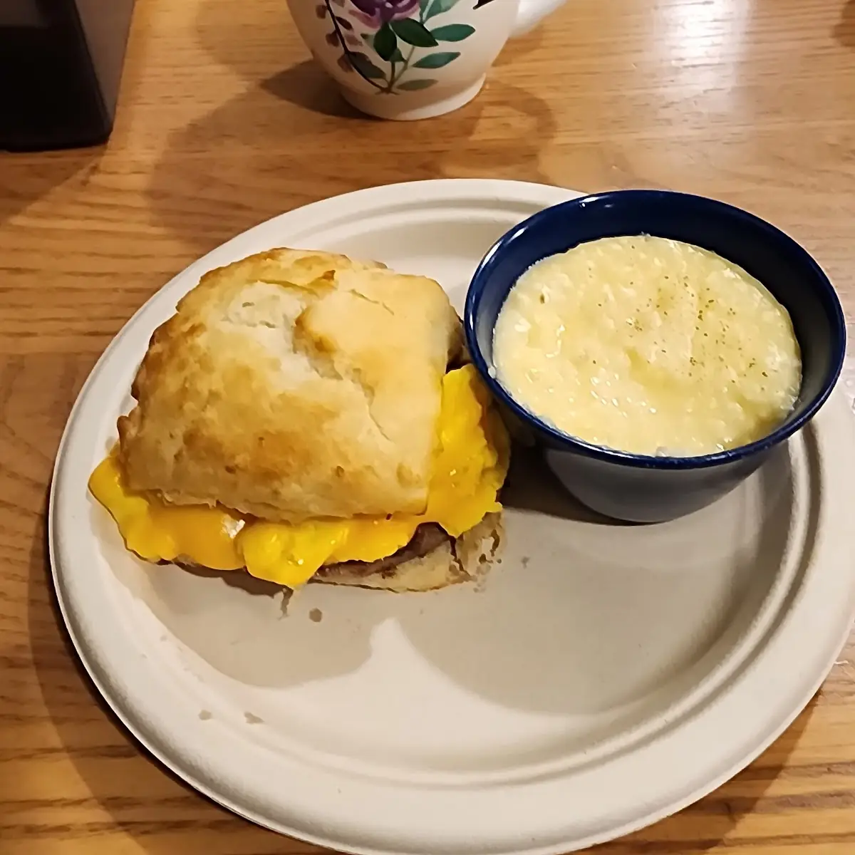 Sausage Egg & Cheese Biscuit