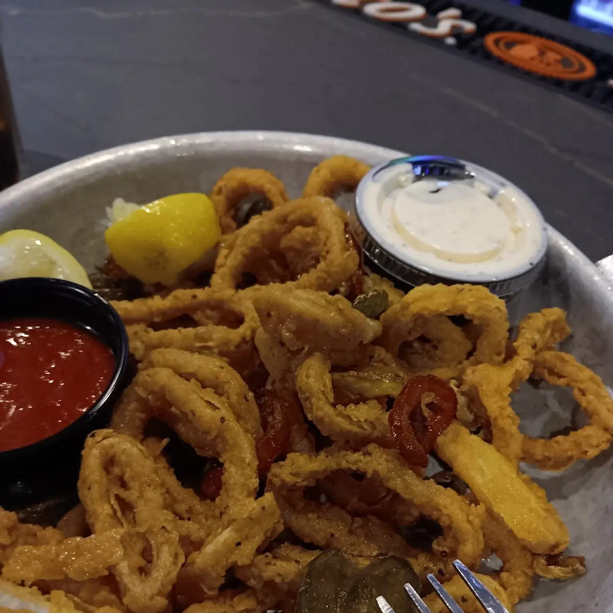 Whiskey Onion Rings