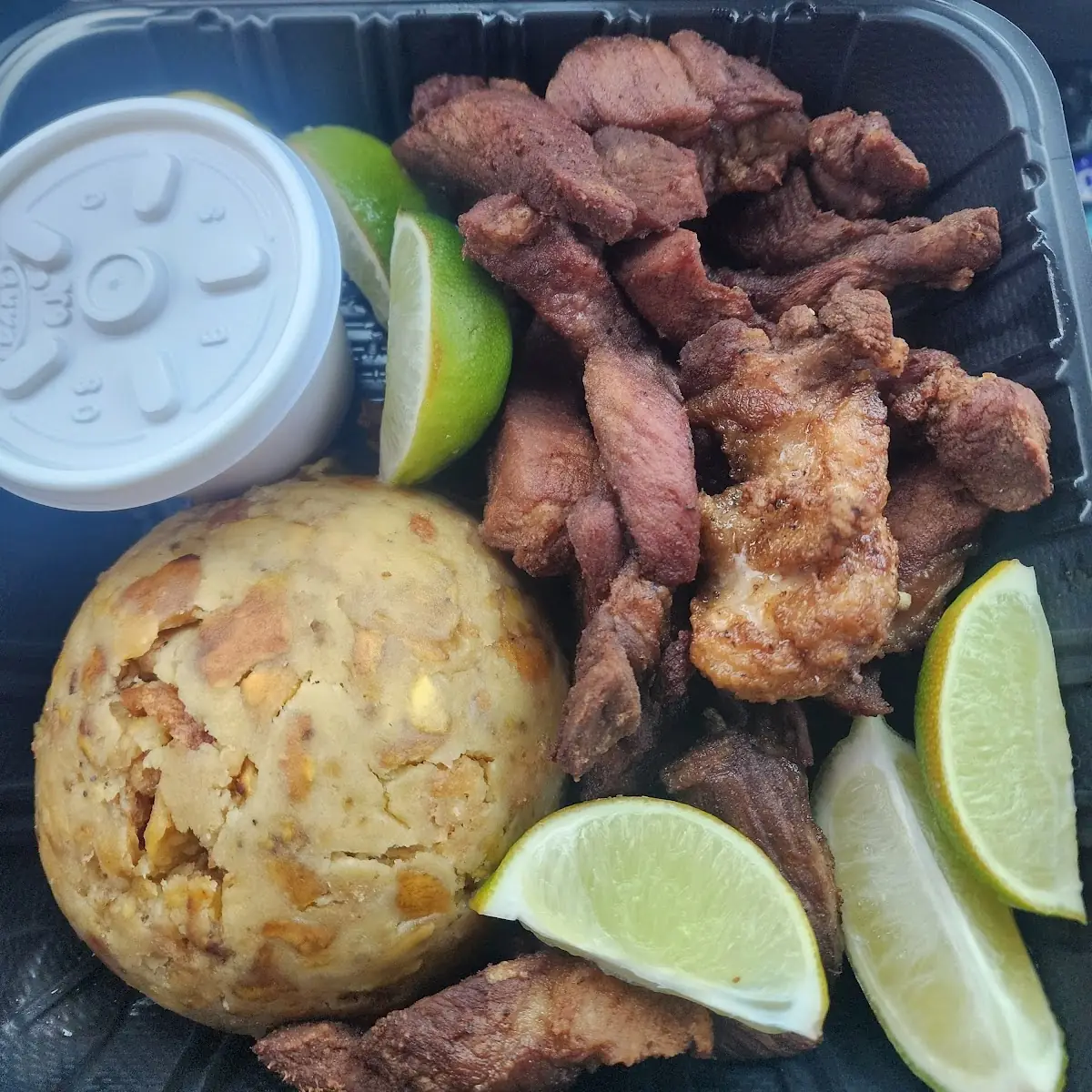 Mofongo Carne Frita