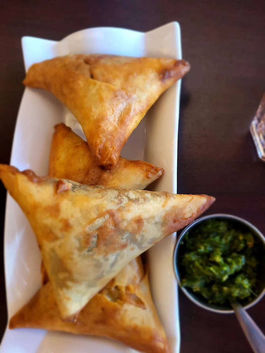 የጾም ሳምቡሳ veggie samosa