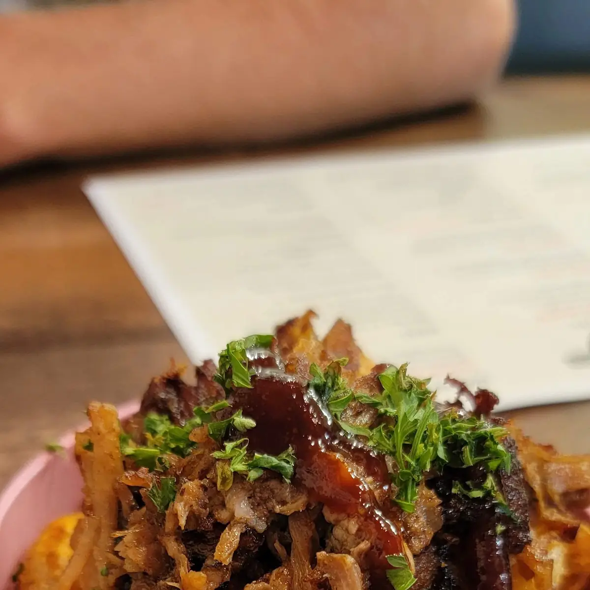 Loaded Fries with Pulled Pork