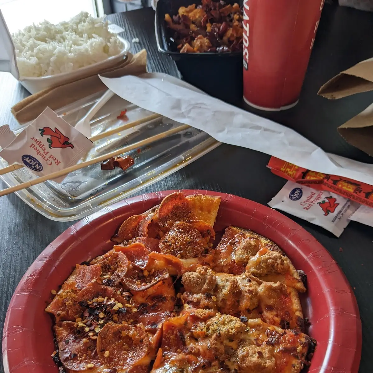 Pepperoni Sausage Pizza