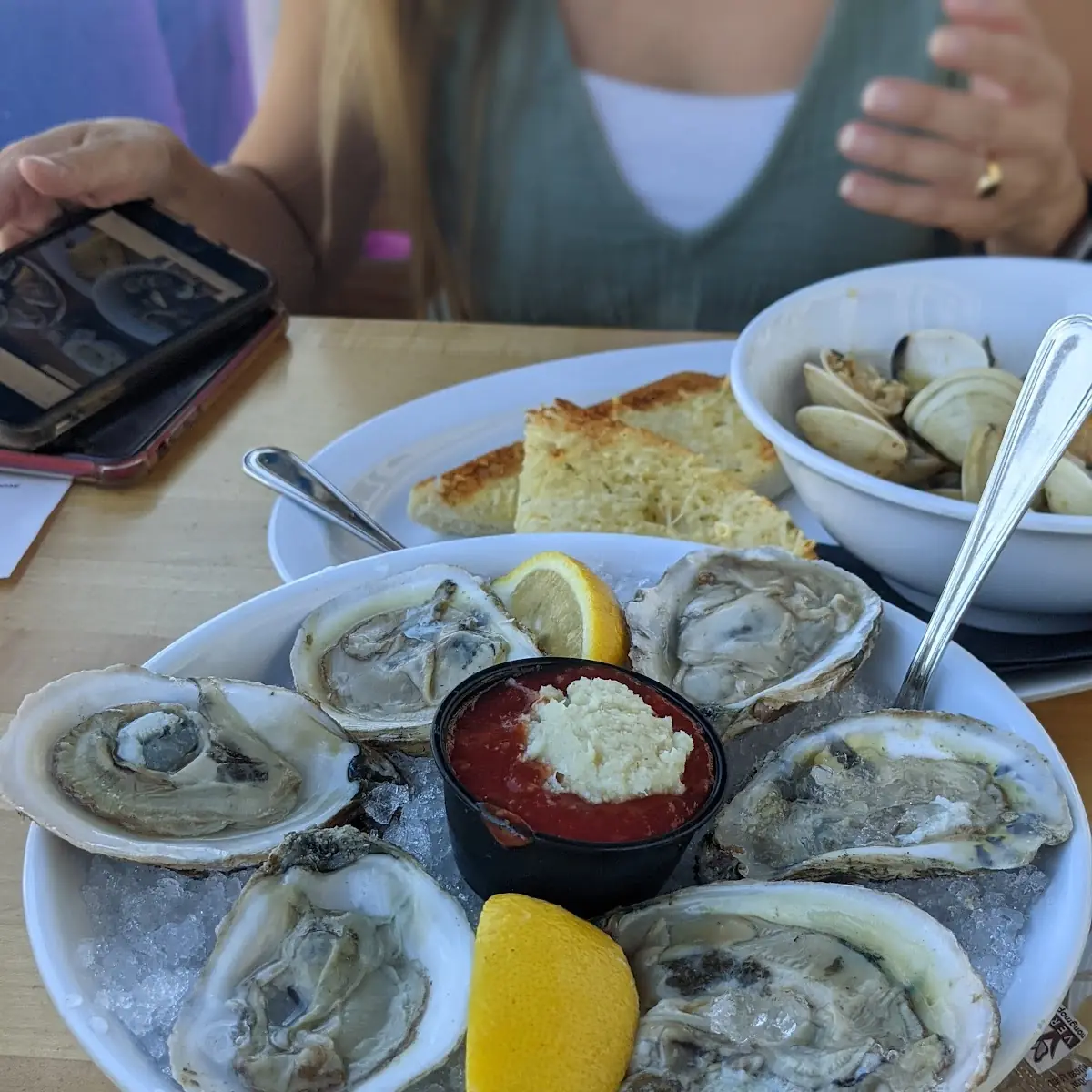 Blue Point Oysters on the Half Shell