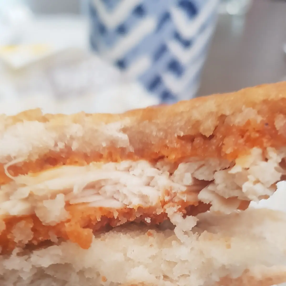 Spicy Chicken and Honey Biscuit