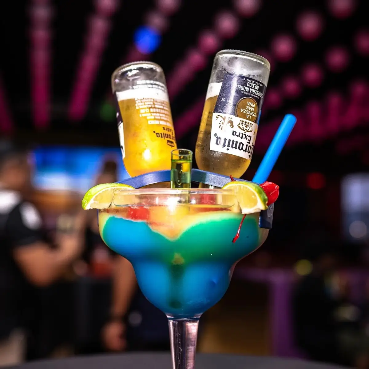 Frozen Margaritas & Bulldog