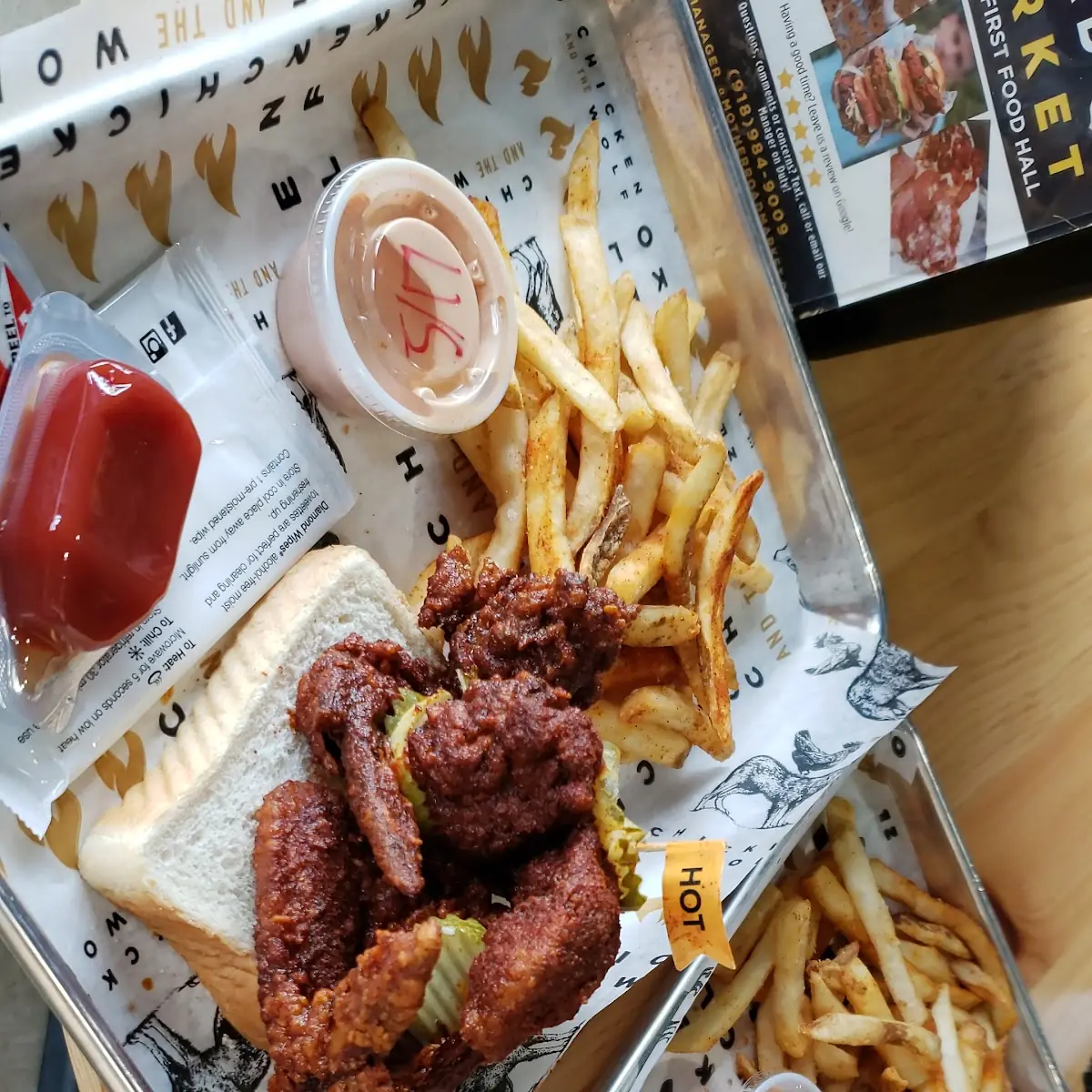 Fried Chicken w Fries