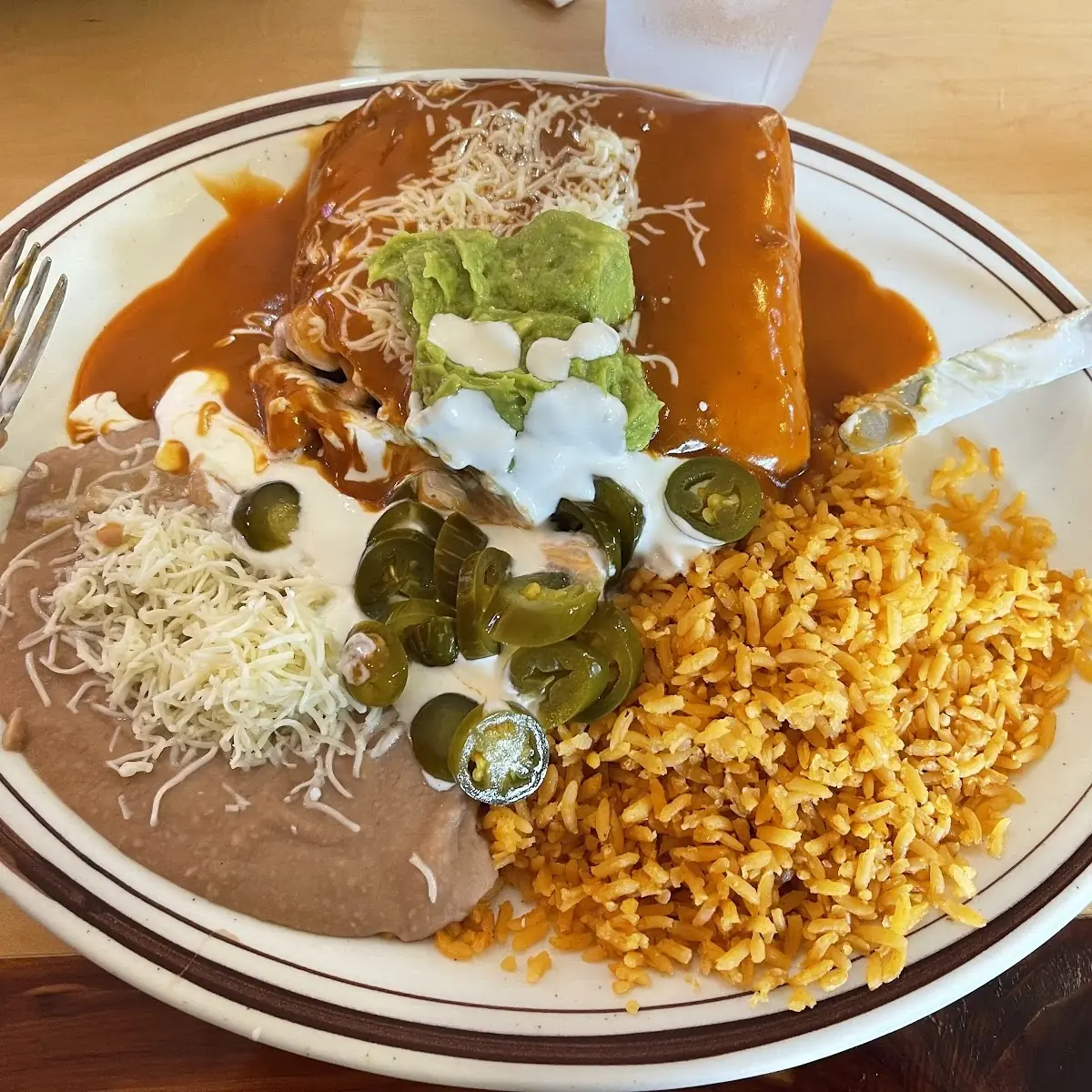 Beef Burrito Dinner