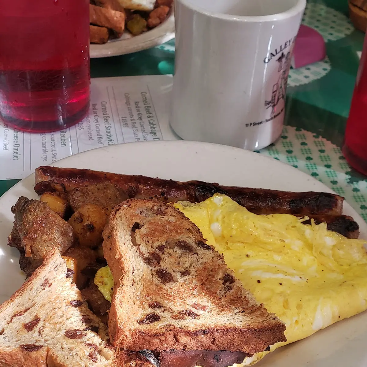 Ham and Cheese Omelette