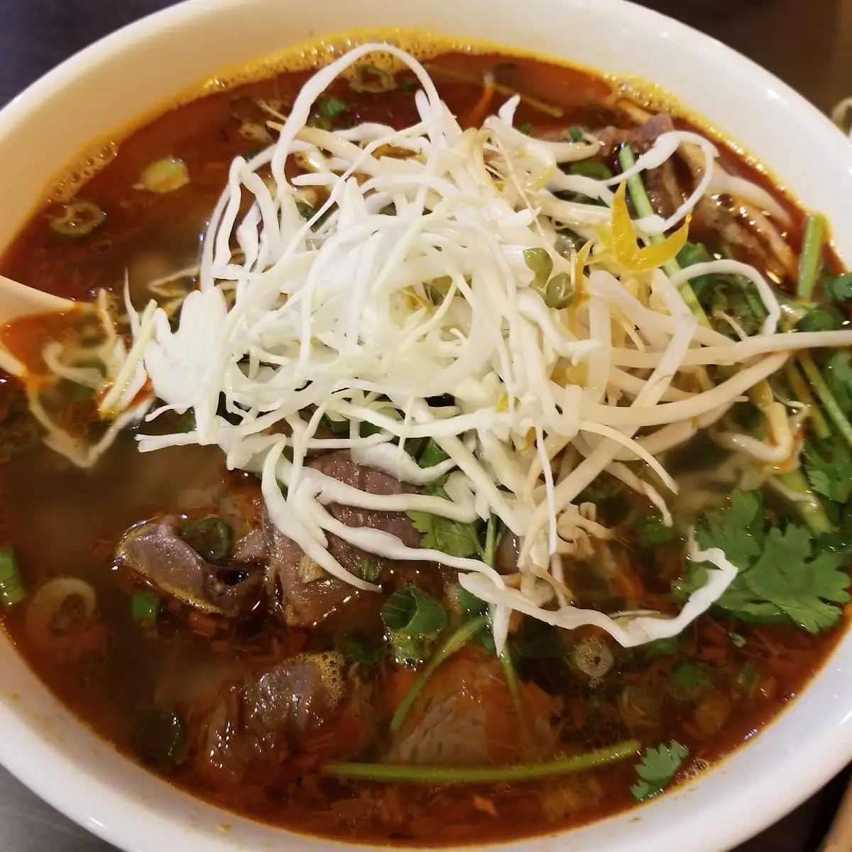 Bun Bo Hue Vietnamese Noodle Soup