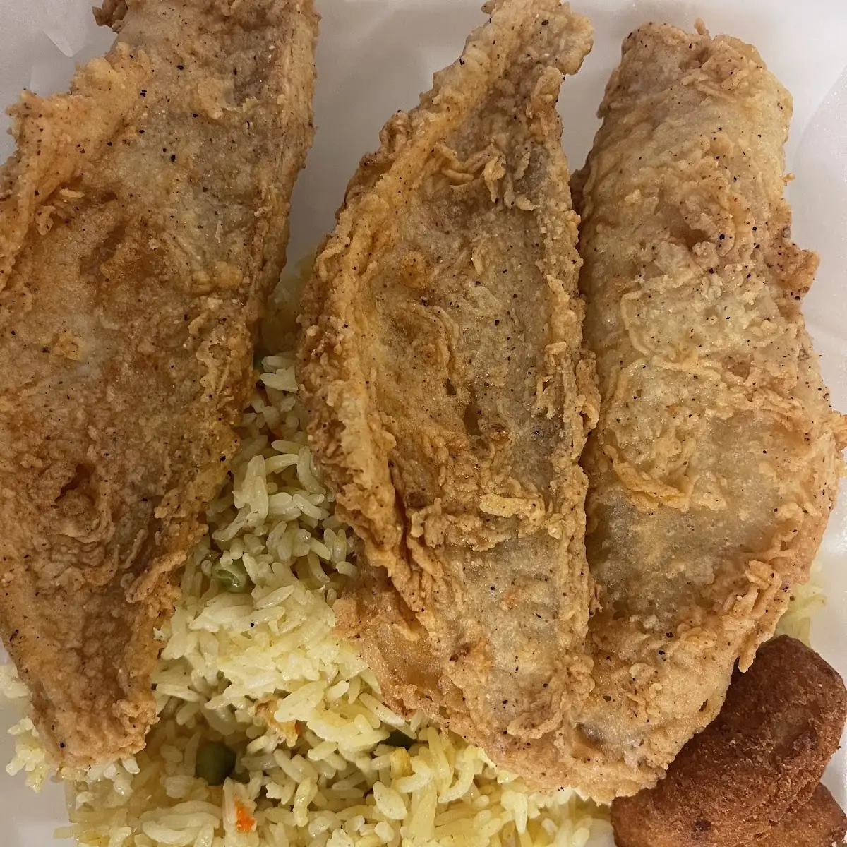 2-PC Fried Fish Salad
