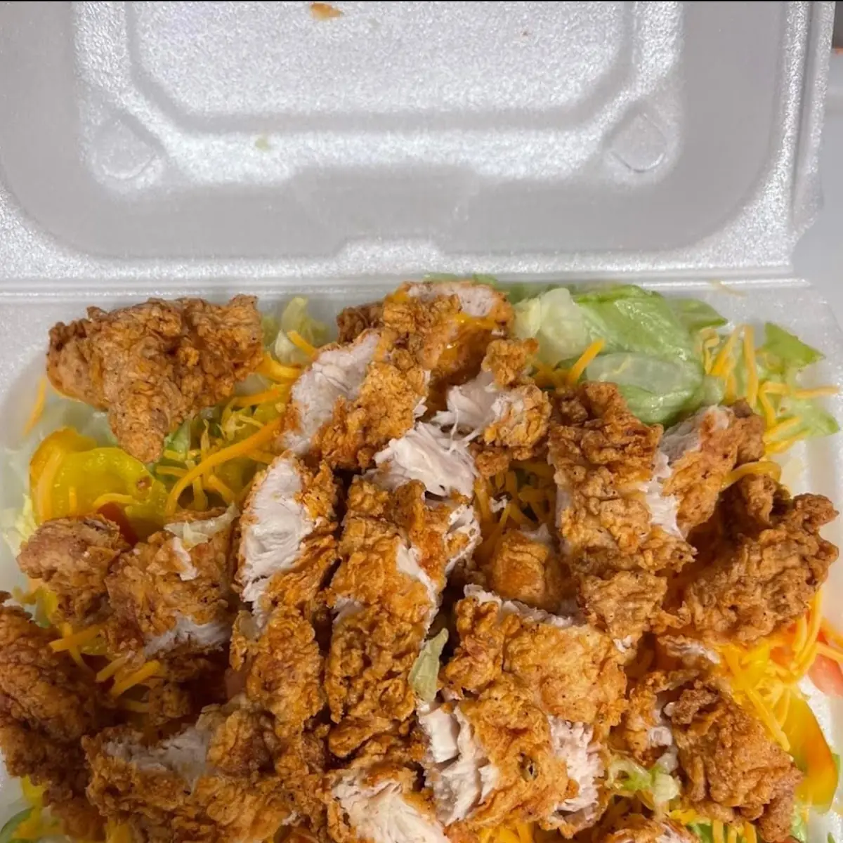 Fried Chicken Salad
