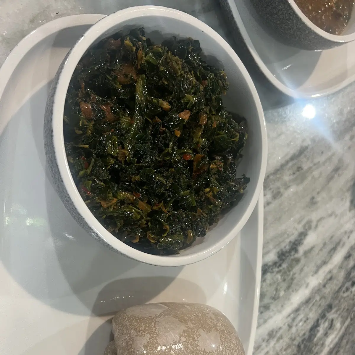 Greens & Fufu