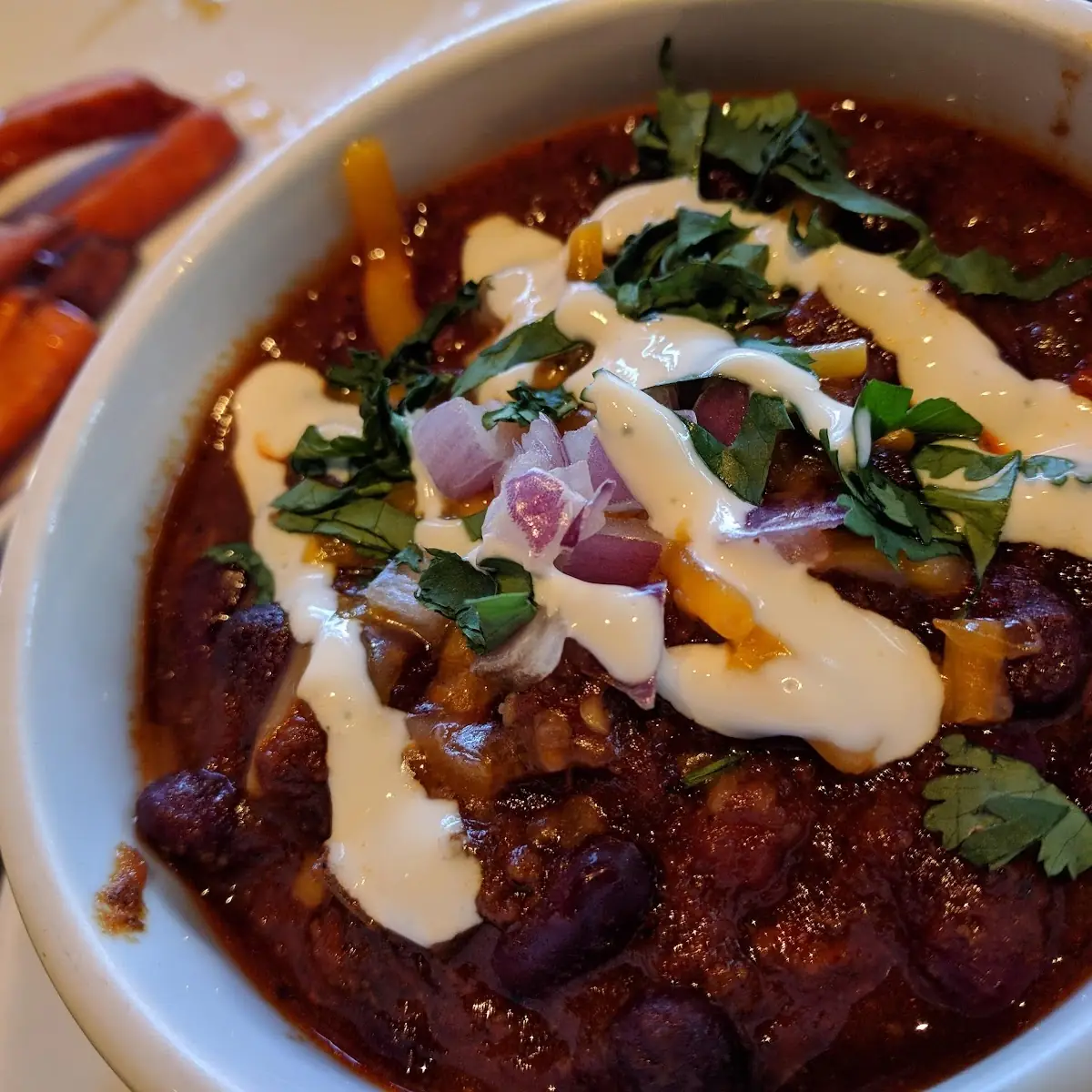 Chilli & Sweet Potatoes