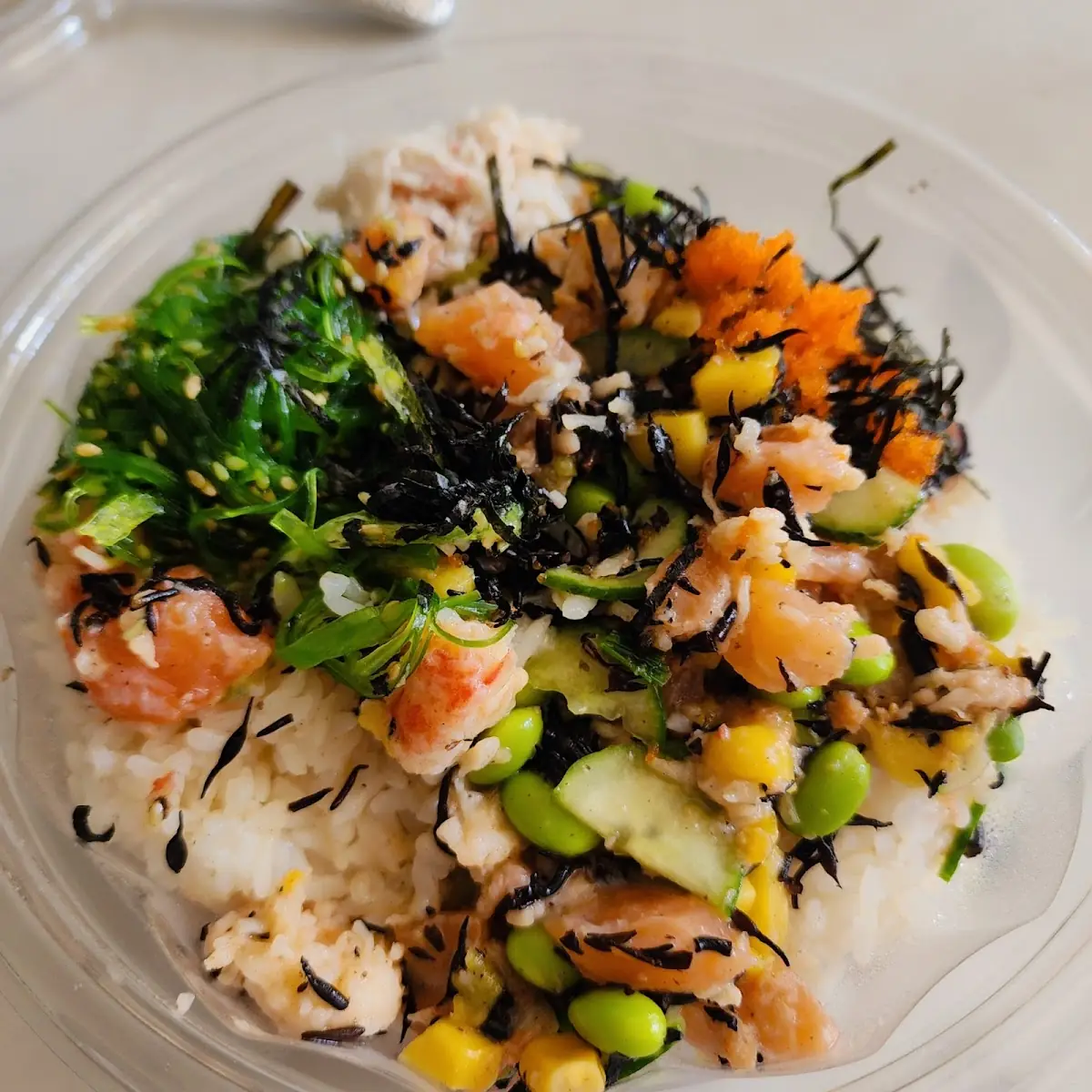 Poke Salad with 3 Protein