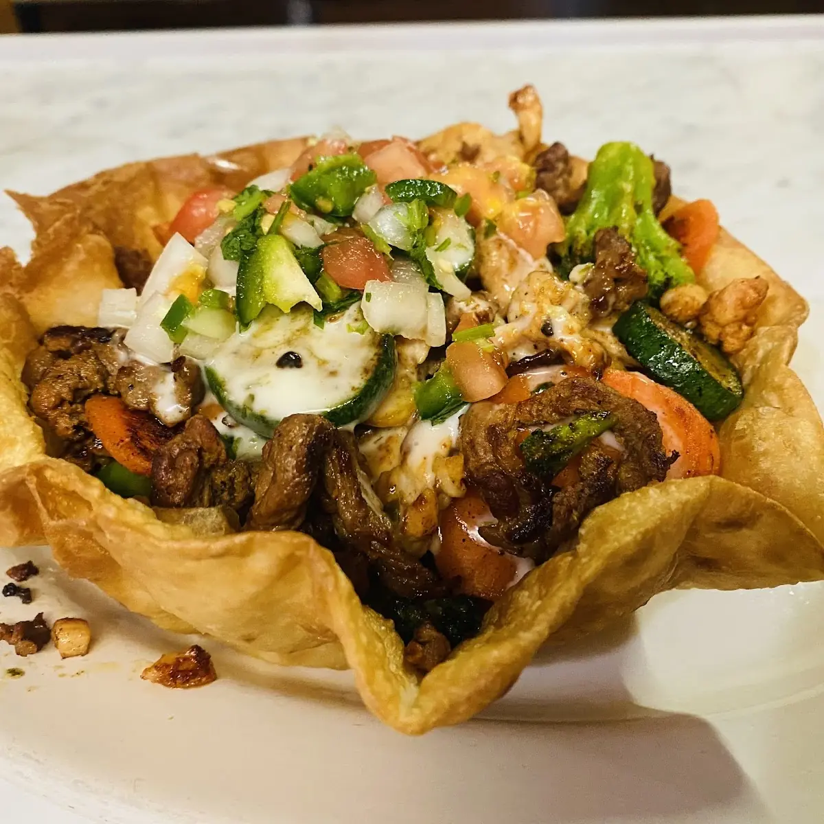 Beef or Chicken Soft Taco