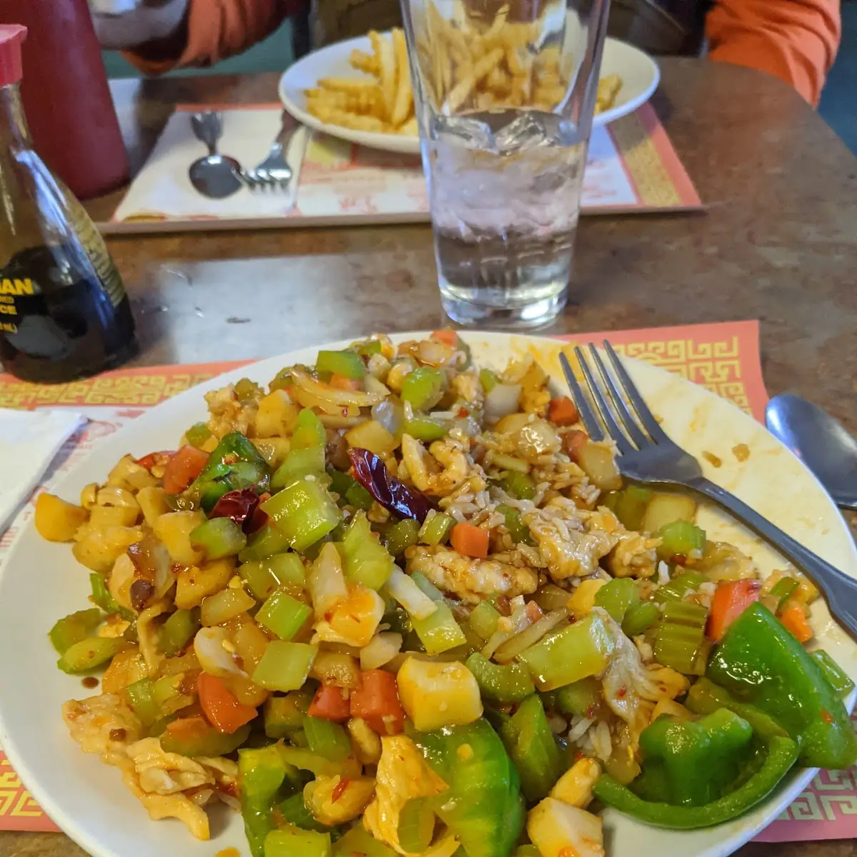 Kung Pao Chicken Fried Rice