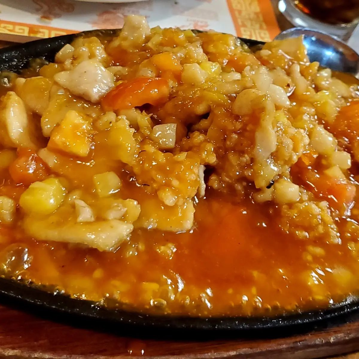 Sizzling Rice Soup