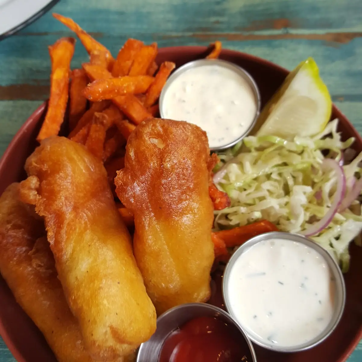 Beer Battered Fish & Chips