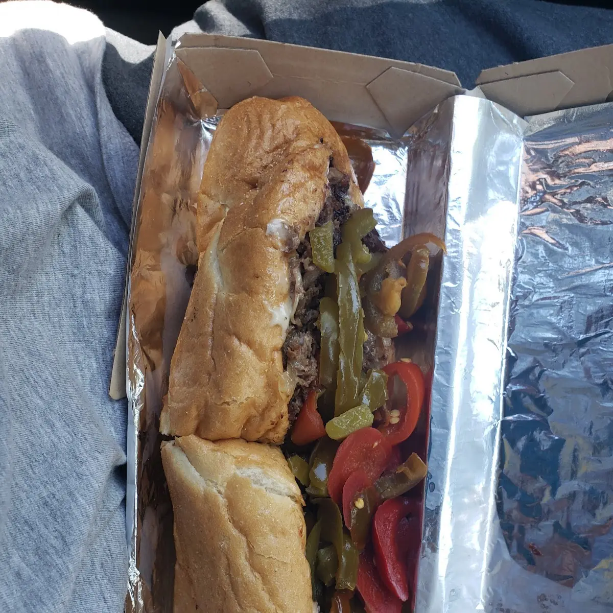 Philly Cheese Steak Sandwich