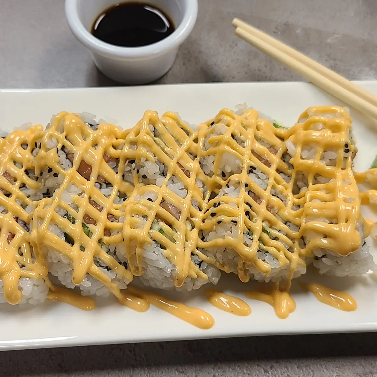 fried Salmon Roll