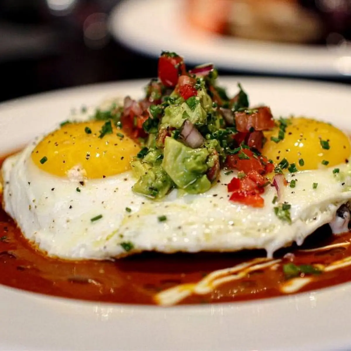 Huevos Rancheros Tostada