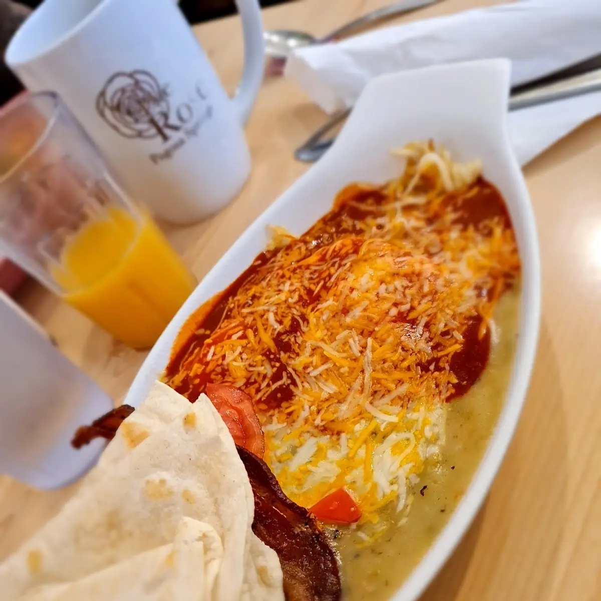 Giant Breakfast Burrito