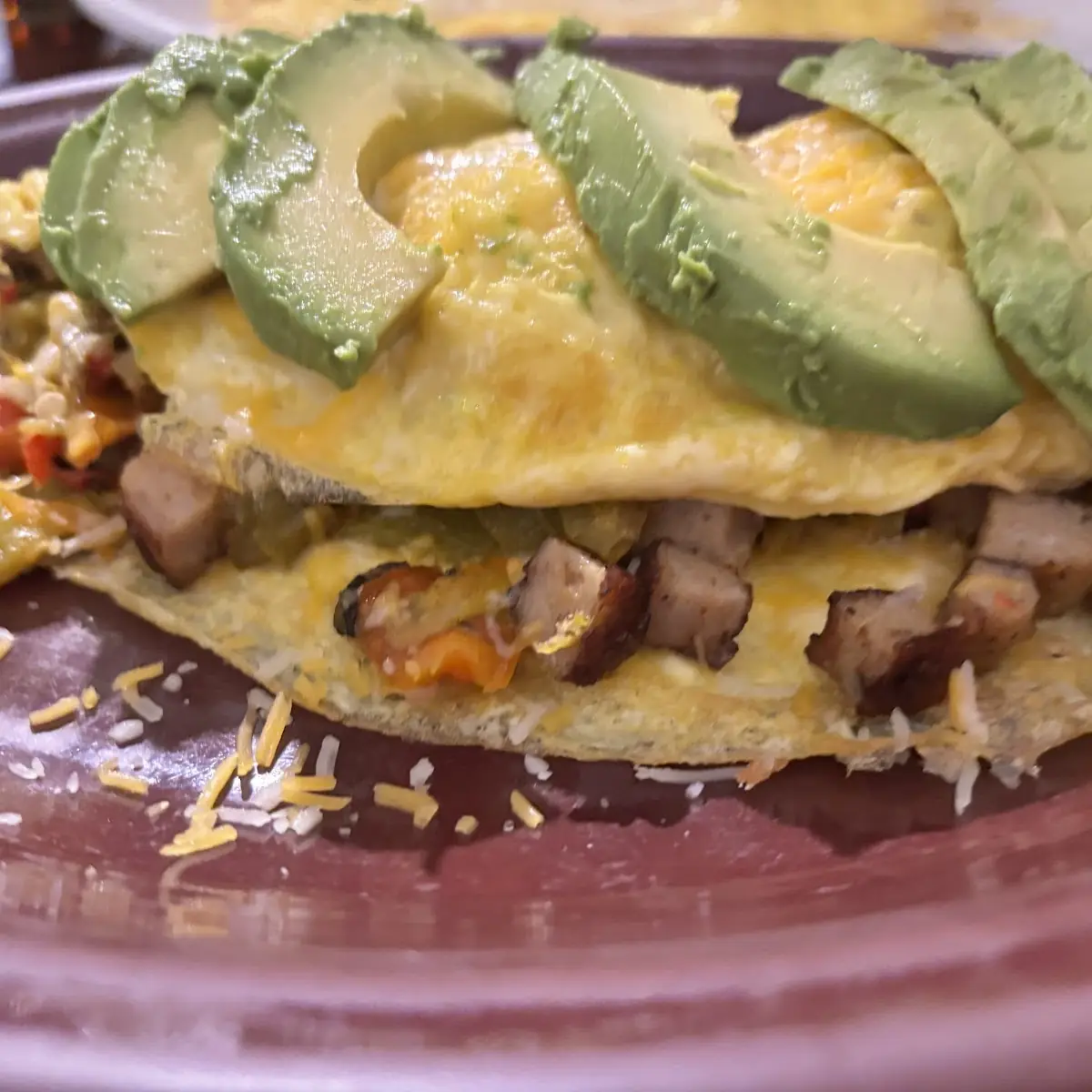 Green Chile Omelette