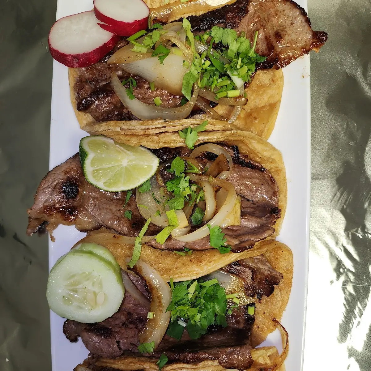 2 Tacos Regulares 2 Regular Tacos