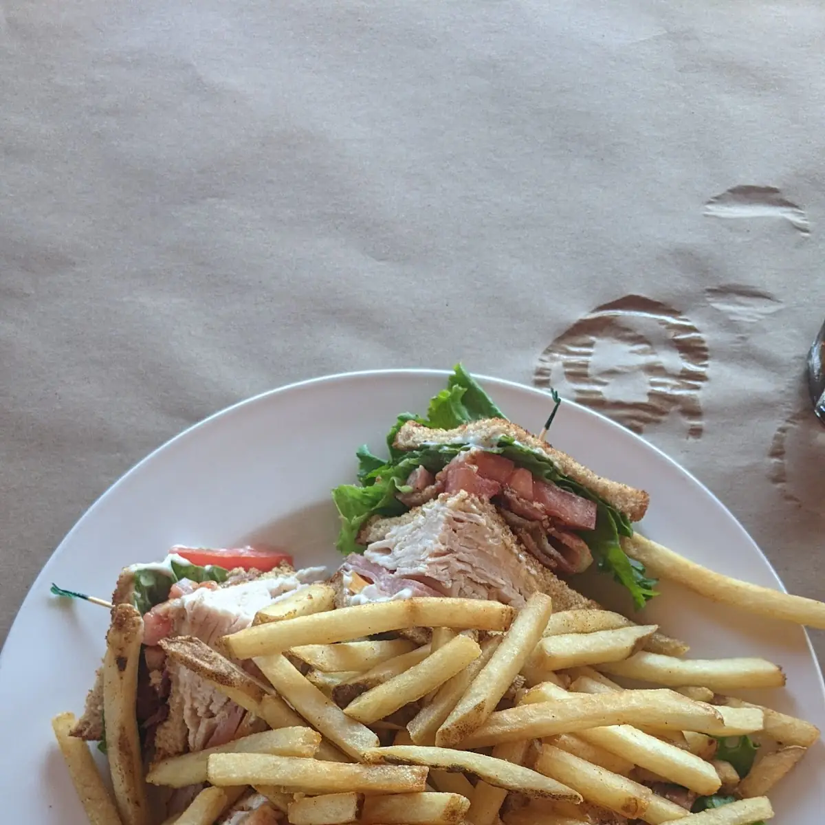 Turkey & Ham Club Sandwich