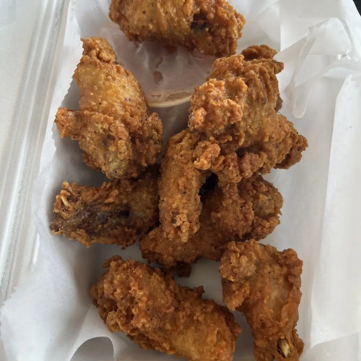 Chicken Wings and Fries