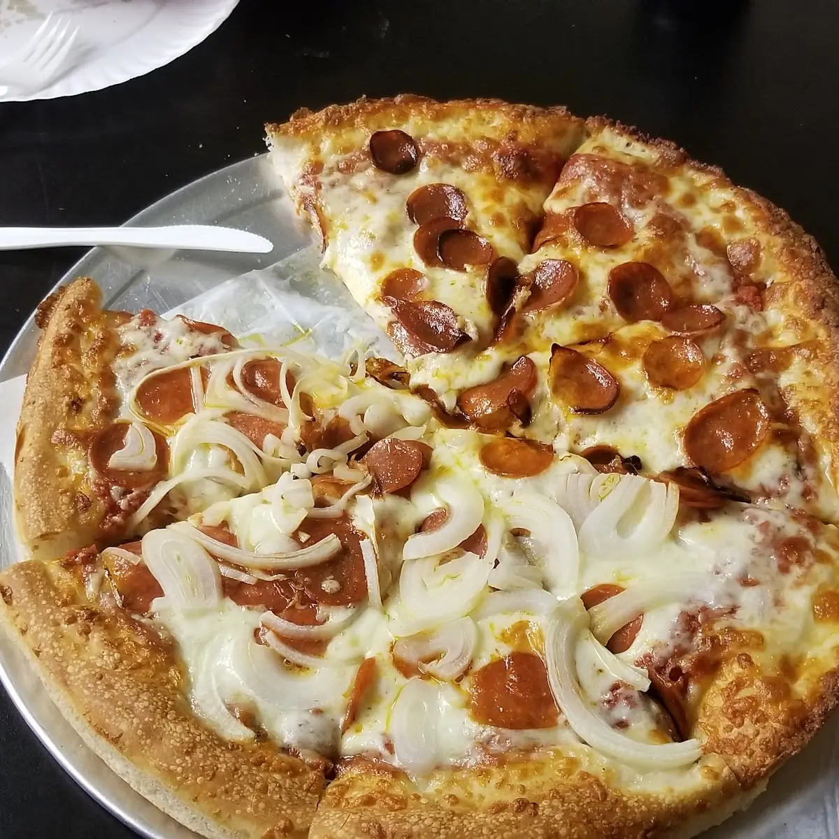 GF Spicy Pepperoni Pizza