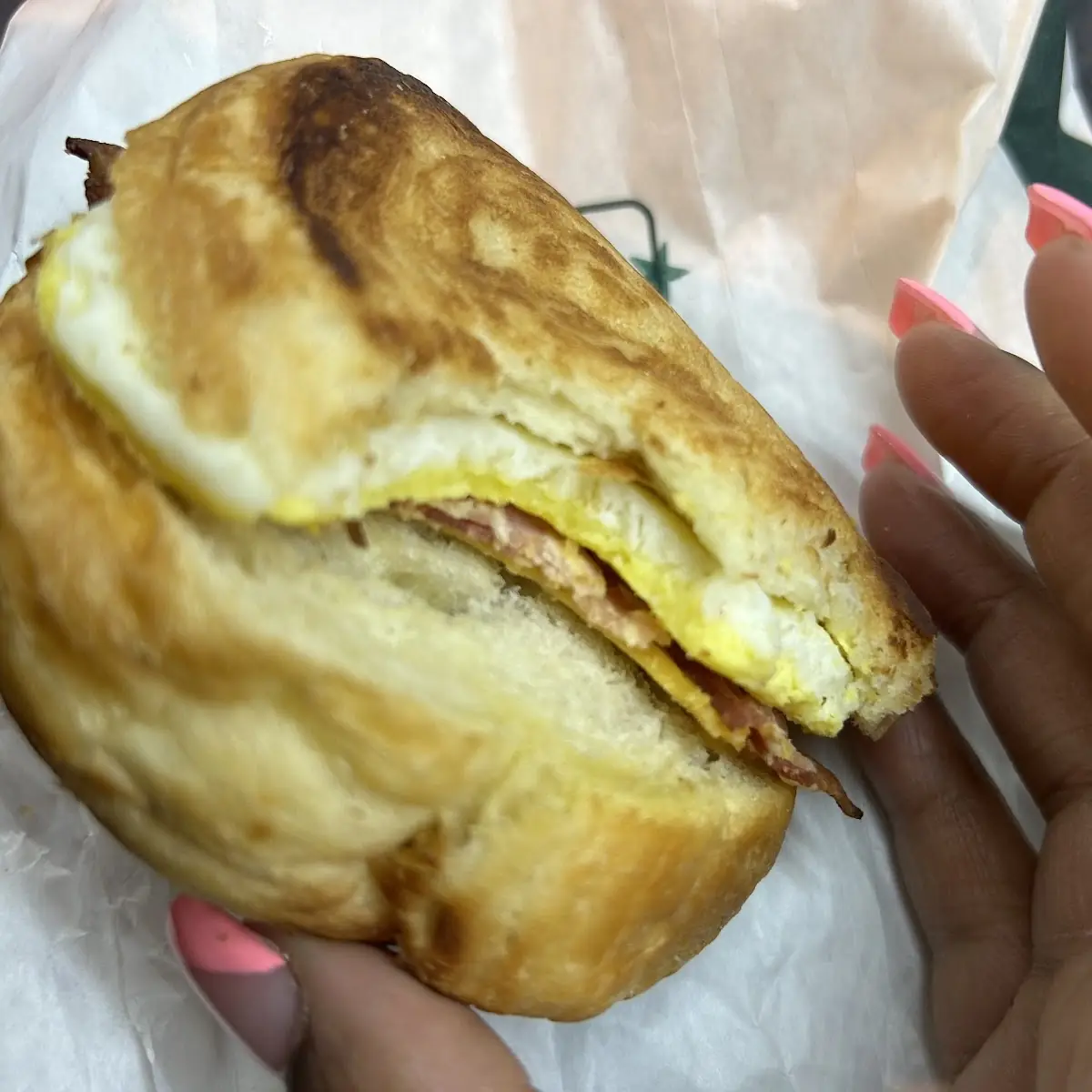 Turkey Bacon Cheddar & Egg White Sandwich