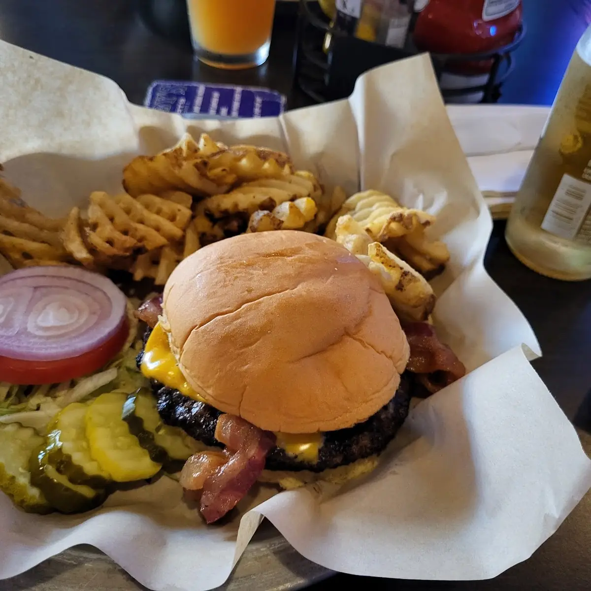 Blue Cheese and Bacon
