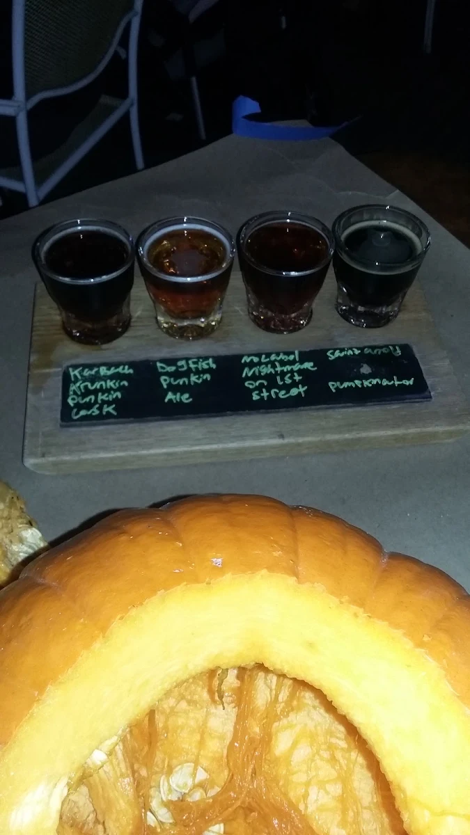 Pumpkin Beer Flight