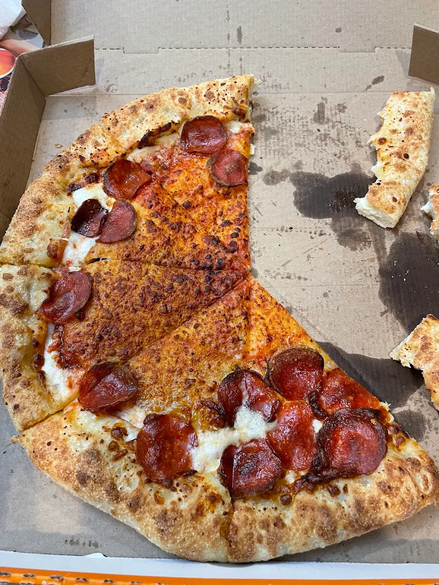 Pepperoni Stuff Crust Pizza