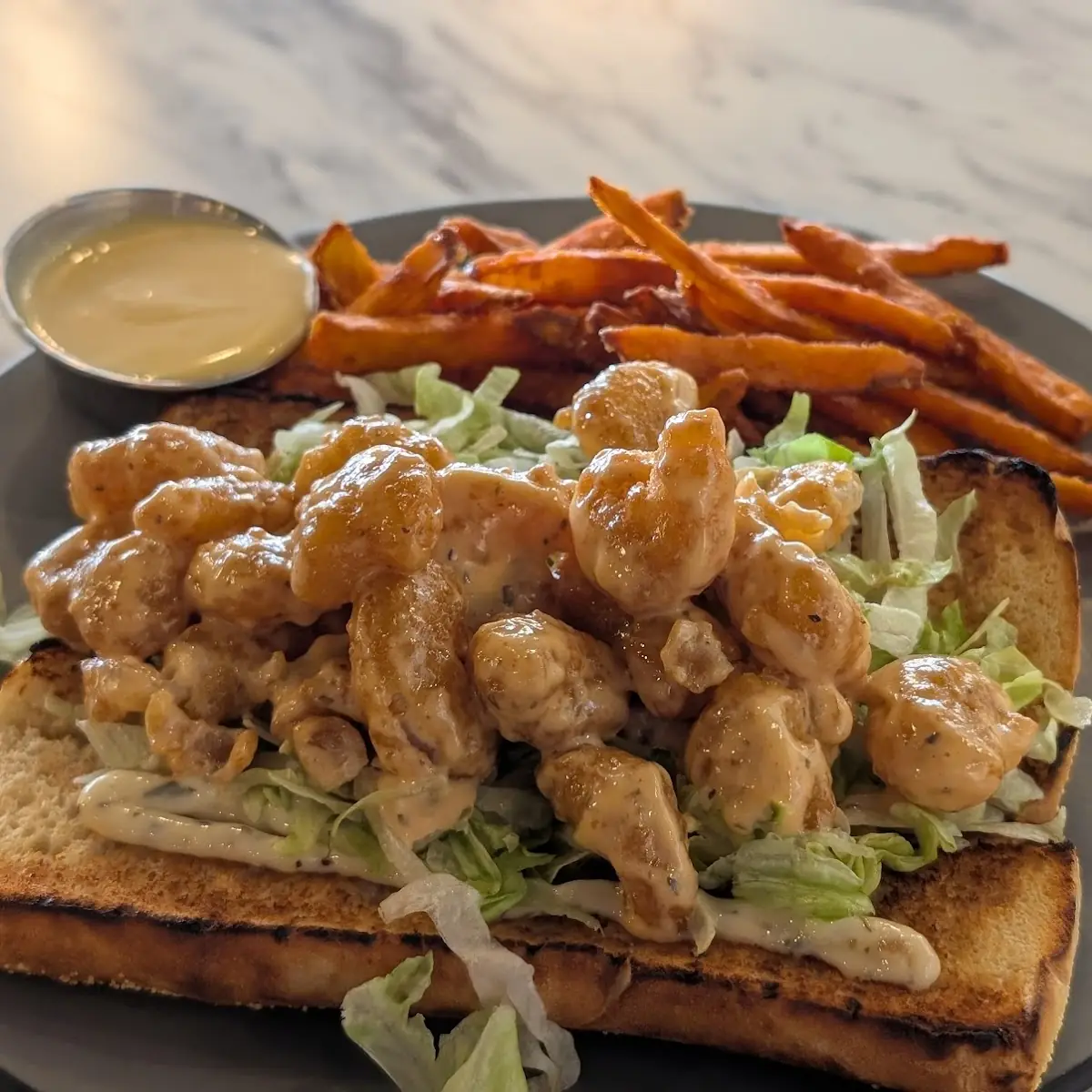 Dynamite Shrimp Caesar Salad