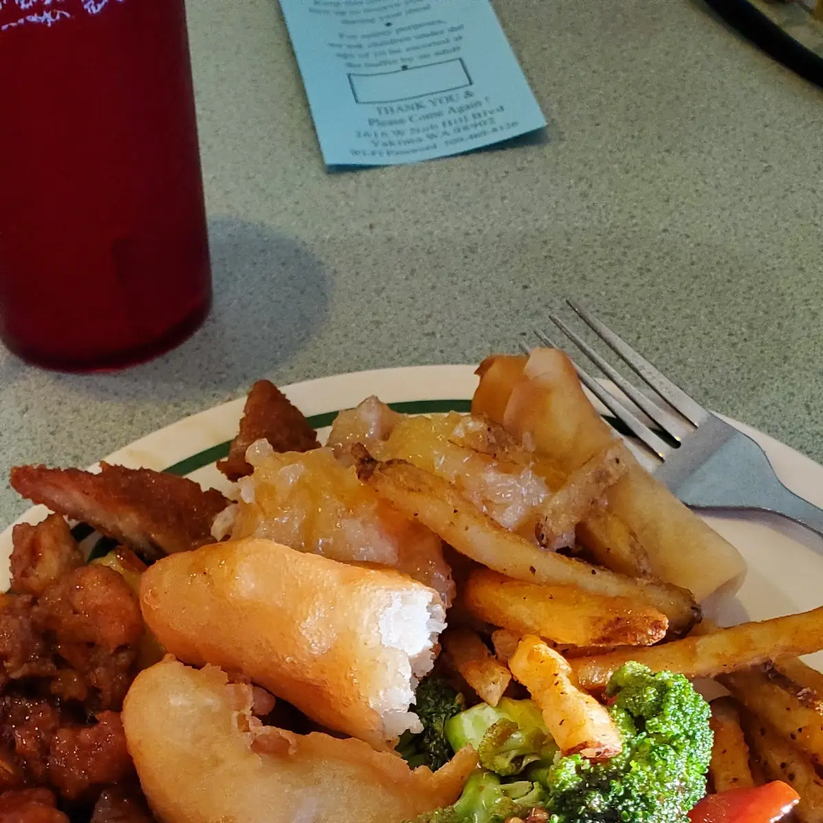 Broccoli Beef General TSO's Chicken Fries