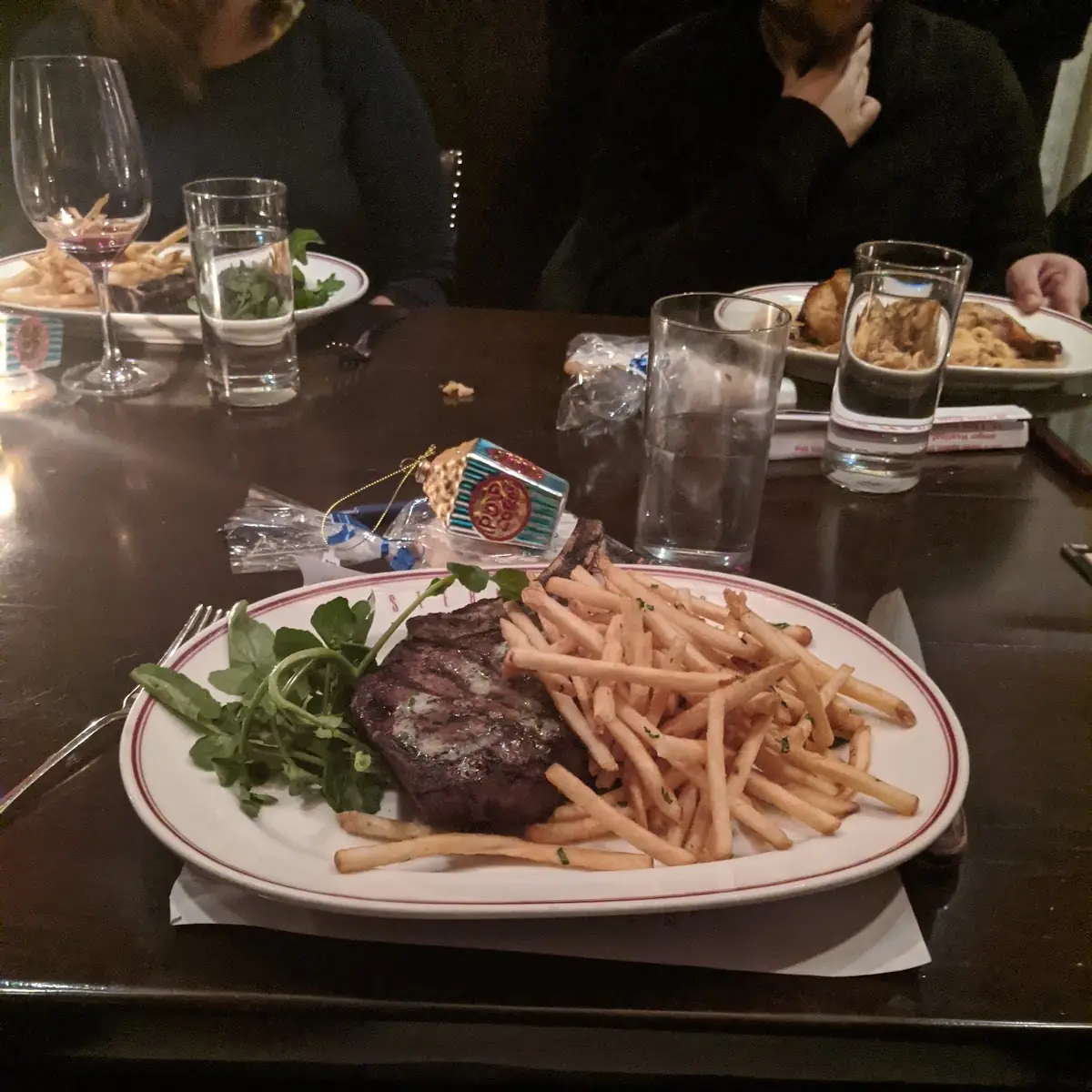Grilled Flat Iron Steak Frites