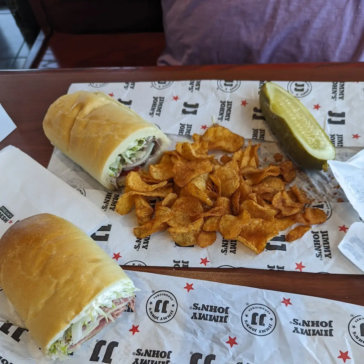 Italian Sub with Barbecue Chips