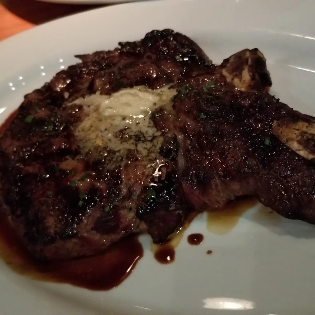 22oz Bone in Ribeye
