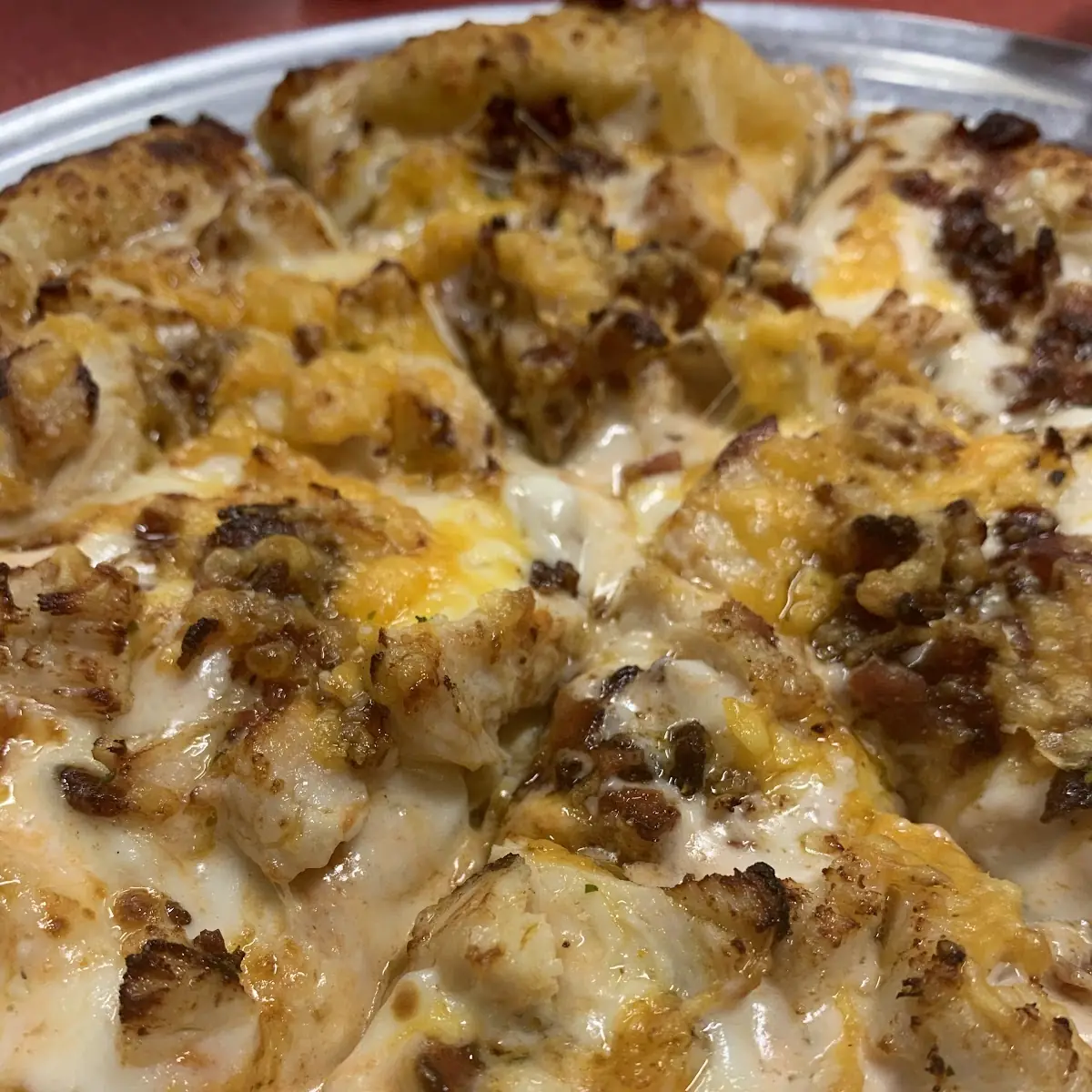 Chicken Bacon Ranch Pizza