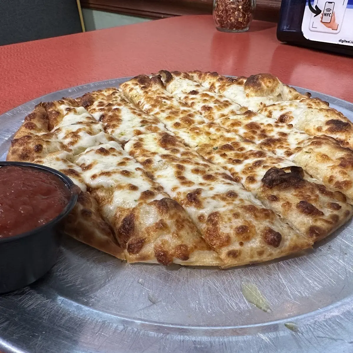 Half Cheese Half Pepperoni Pizza
