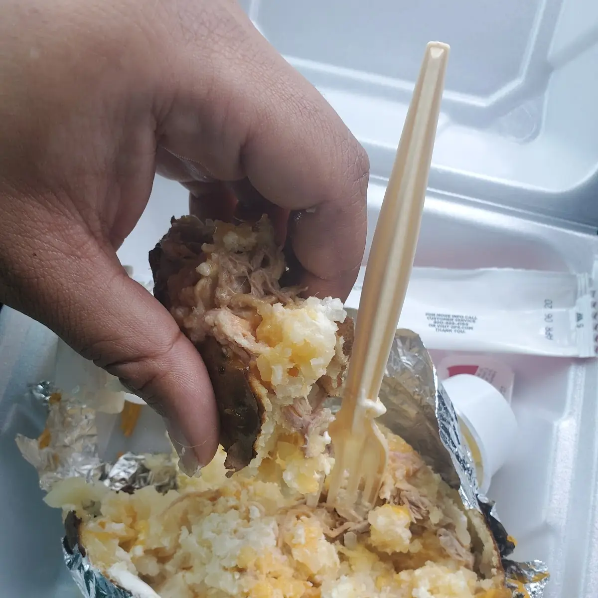 BBQ Baked Potato