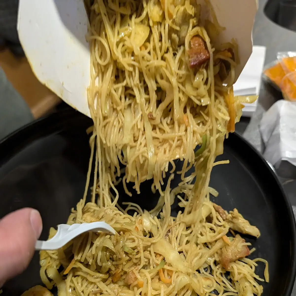Singapore Style Pancit Spicy