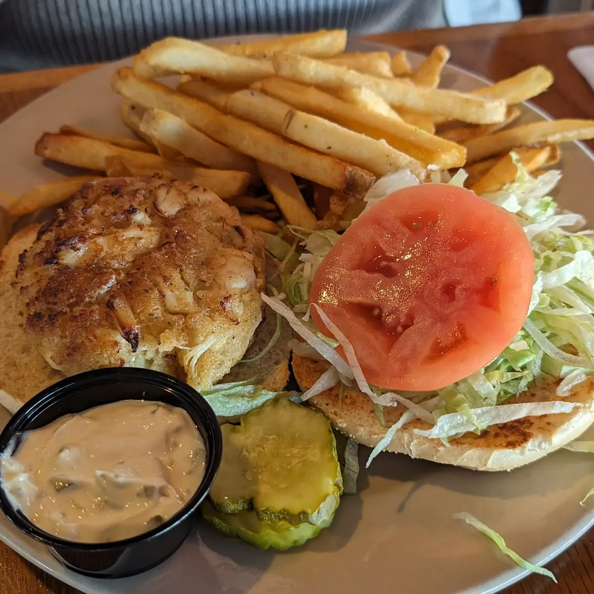 Jumbo Lump Crab Cake Sandwich