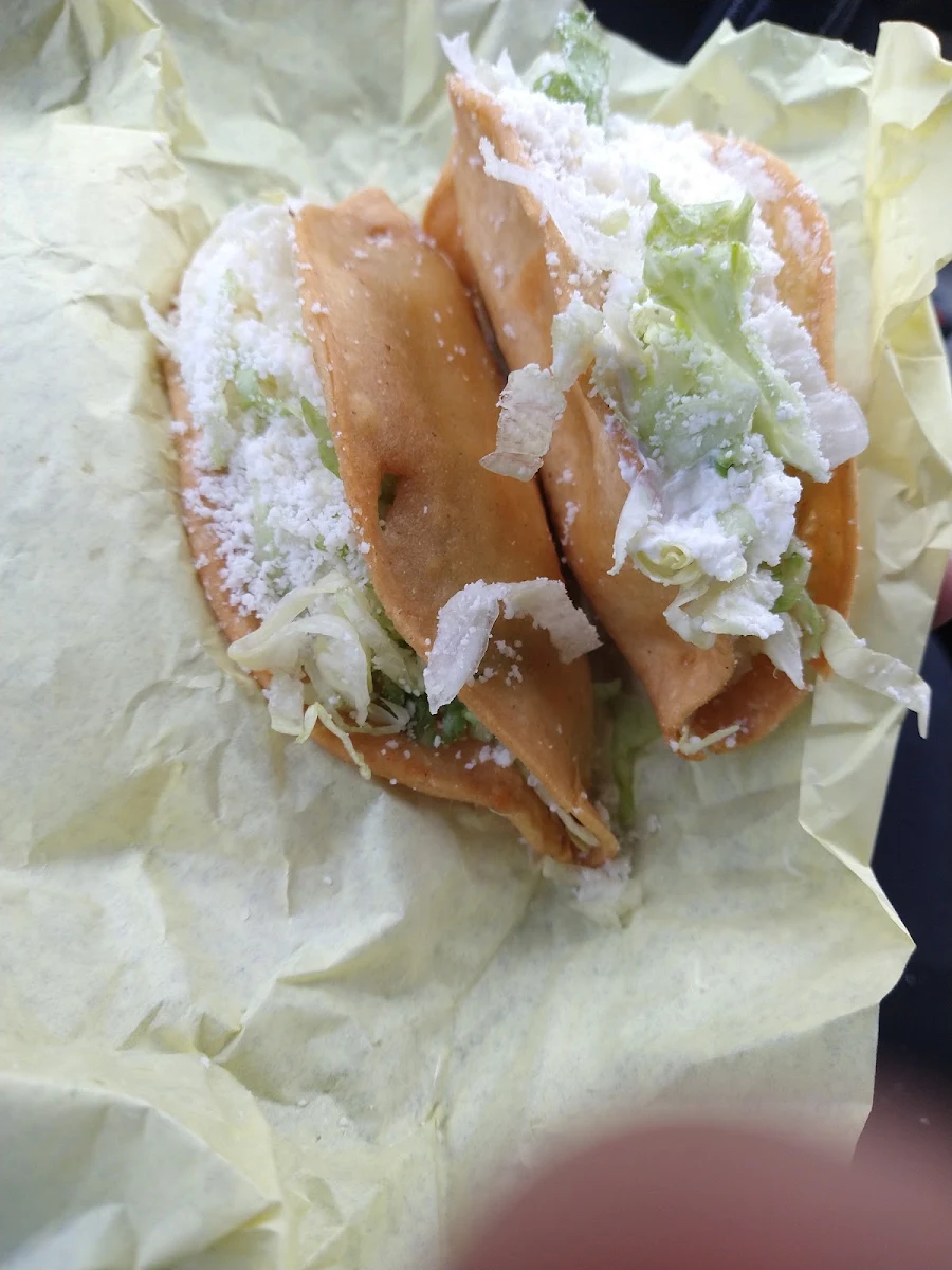 Potato Tacos Dorados